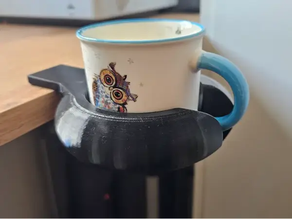 Custom Cute Desk Cup Holder (No Screws)
