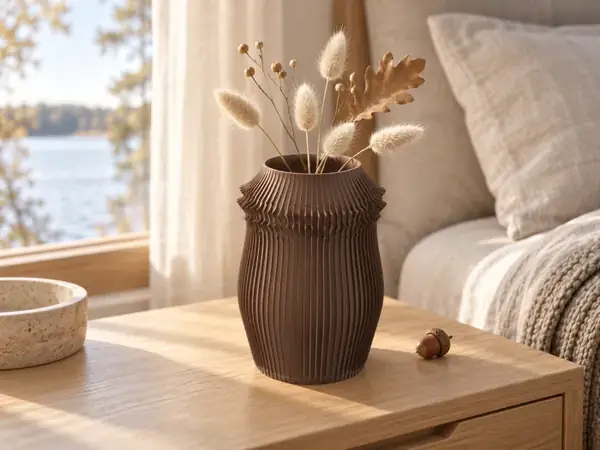 Acorn Lamella Vase