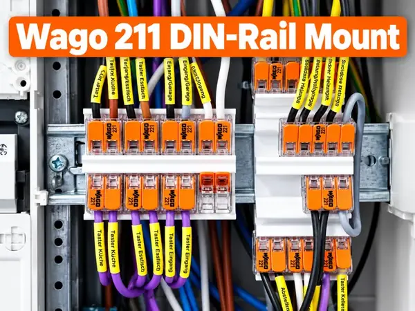 Wago 211 DIN Rail Mount