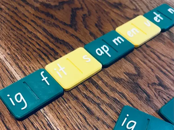 Custom Phonics Dominoes
