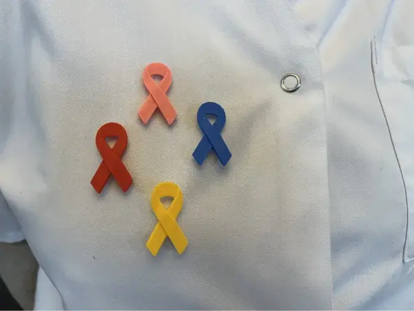 Custom Awareness Ribbon Pins