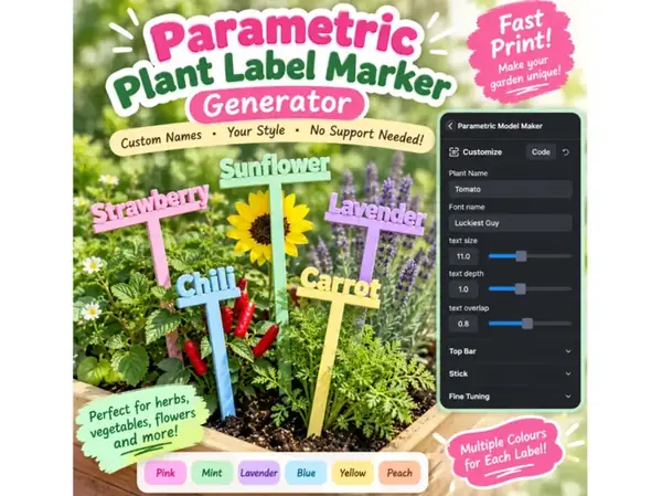 Custom Plant Label Marker