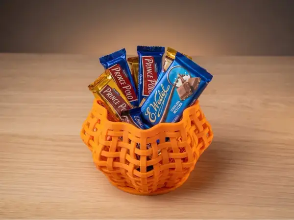 Custom Woven Pumpkin Basket