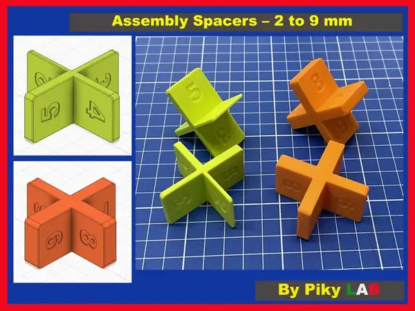 Assembly Spacers – 2 to 9 mm