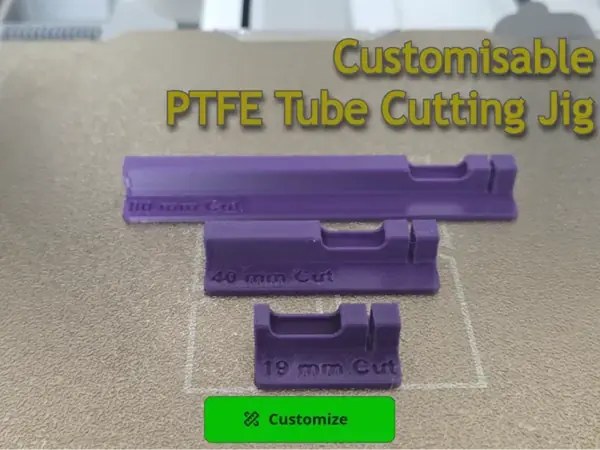 Custom PTFE Tube Cutting Jig