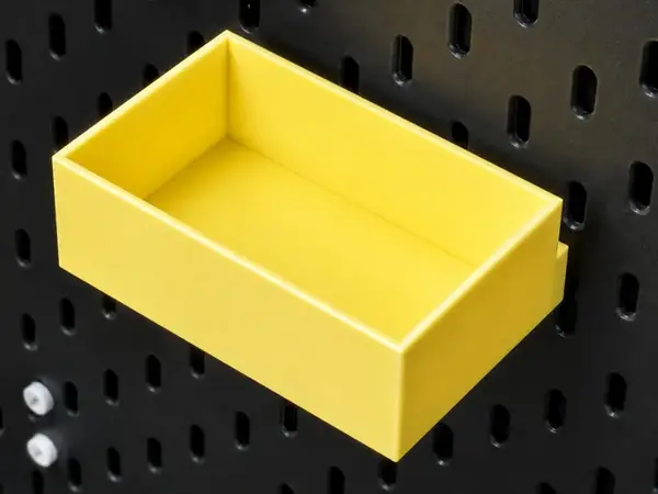 Custom IKEA Skadis Pegboard Bucket