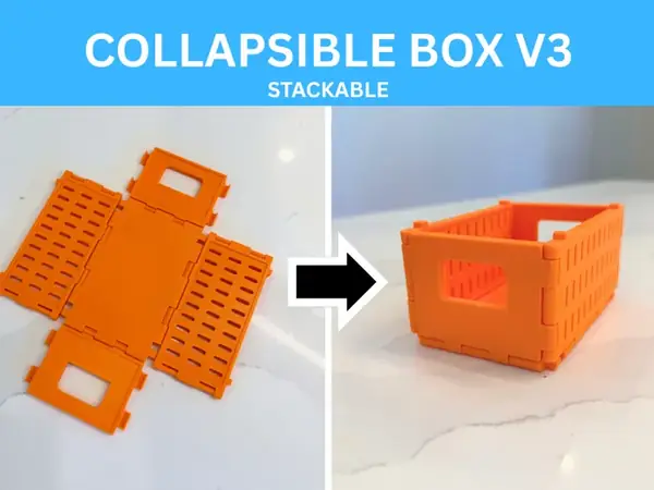 Custom Size Collapsible Box V3
