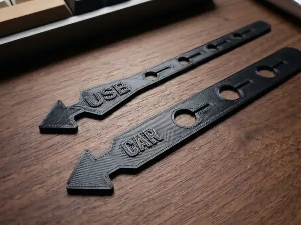 Custom Reusable TPU Zip Tie with Label