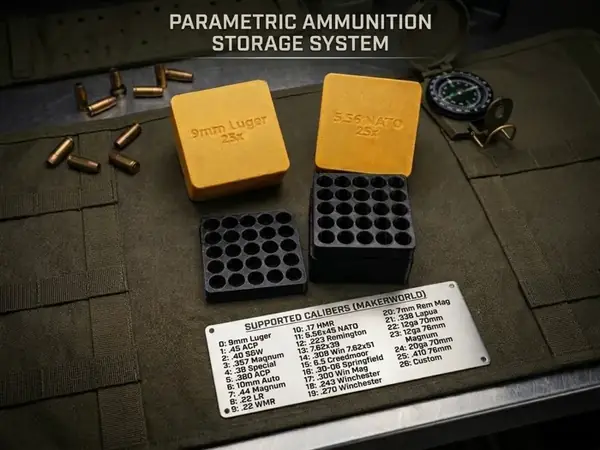 Custom Ammunition Organizer Box