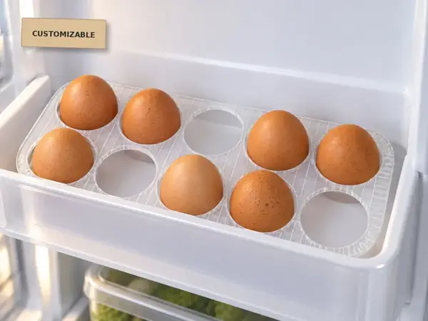 Custom Fridge Door Egg Tray