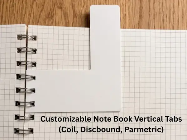 Custom Vertical Notebook Tabs
