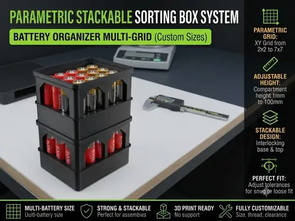 Custom Stackable Sorting Box