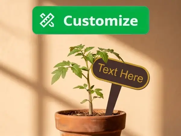 Custom Garden Plant Label