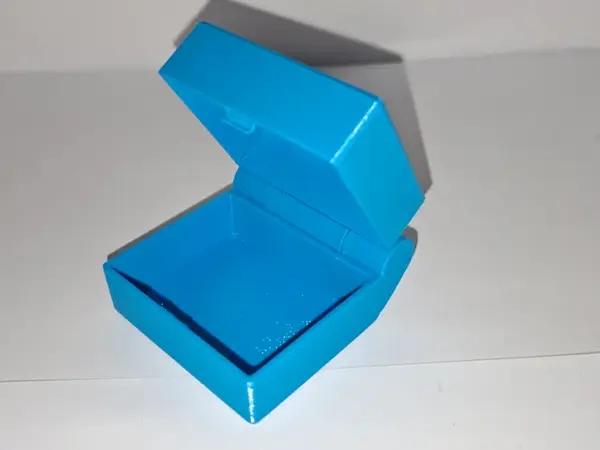Custom Hinged Box with Snap-Fit Lid