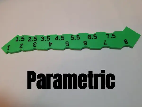 Custom Radius Gauge