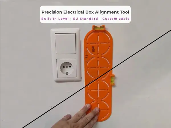 Precision Electrical Box Alignment Tool