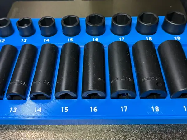 Custom Exact-Fit Socket Organizer V2