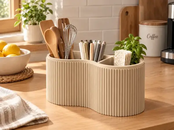Custom Wave Ribbed Box