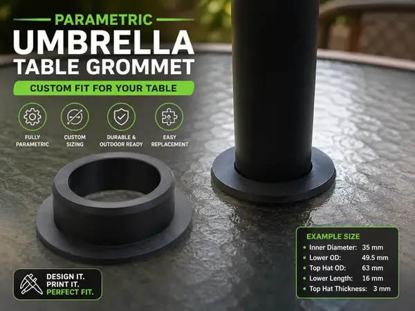 Custom Patio Umbrella Table Grommet / Ring