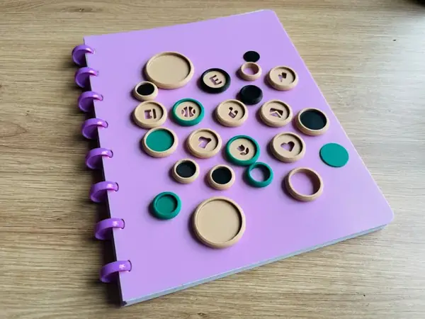 Custom Discbound Rings with SVG Image