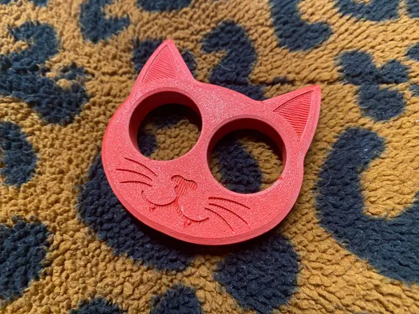 12g CatKnuckle Keyring