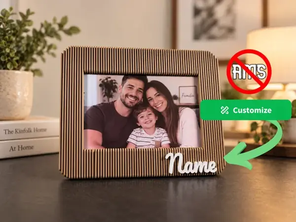 Custom Name Photo Frame