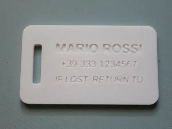 Anti-Loss Luggage Tag