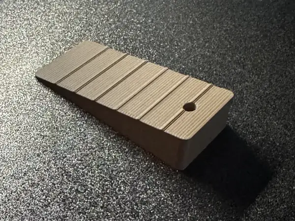 Custom-Height Door Gap Wedge Doorstop