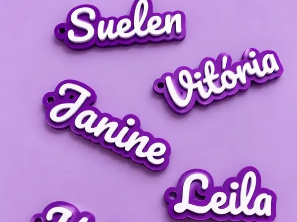Custom Bulk Name Keychains – Up to 10 Names