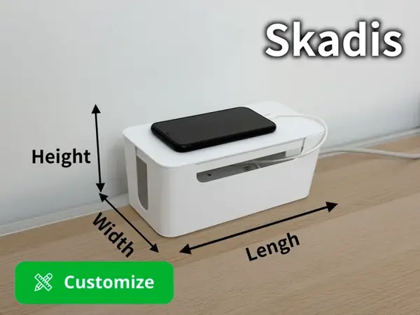 Custom-Size Cable Management Box