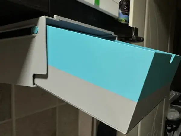 Custom No-Drill Clip-On Desk Drawer