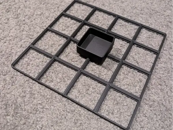 Custom Half-Pitch Gridfinity Bin