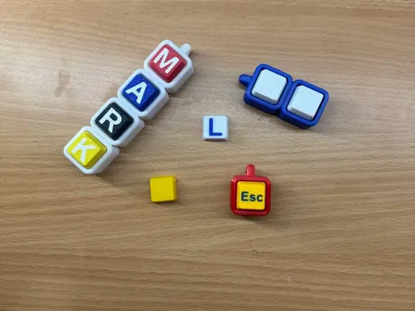 Custom Fidget Clicker Keychain