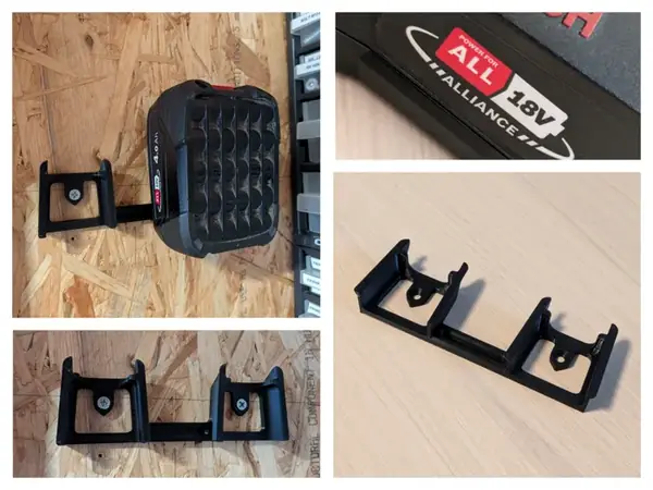 Custom Power For All Battery Wall Mount