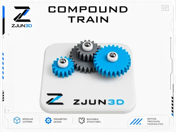 Custom Compound Gear Transmission System