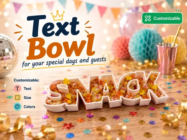 Custom Free-Text Bowl