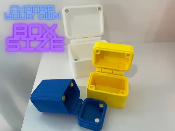 Custom Minimalist Box with Magnetic Lid