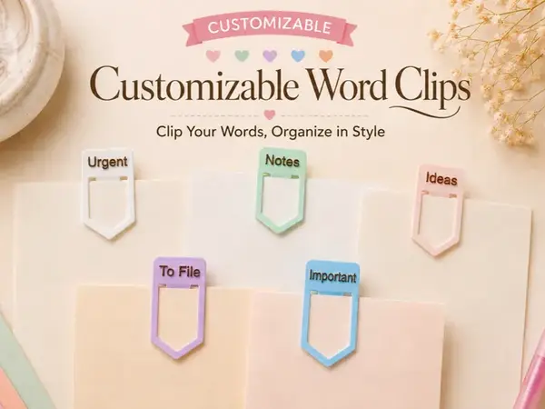 Custom Word Clip