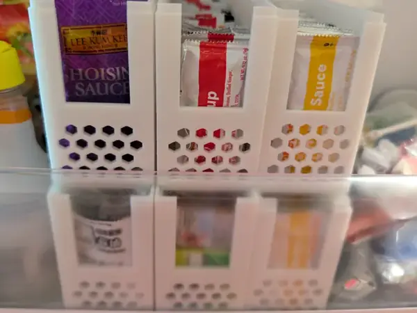 Custom Stackable Sauce Packet Organizer