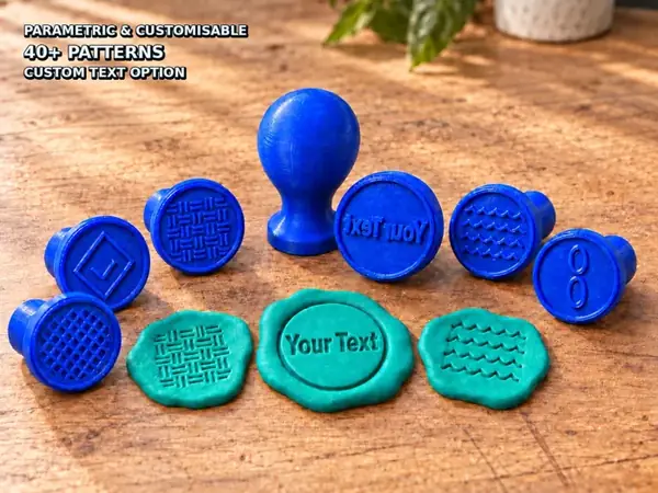 Custom Leather, Clay & Soap Stamp