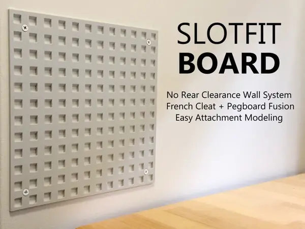 SLOTFIT Board – Wall Storage System