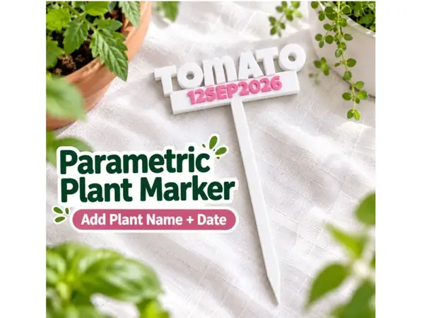 Custom Plant Marker – Name & Date Label