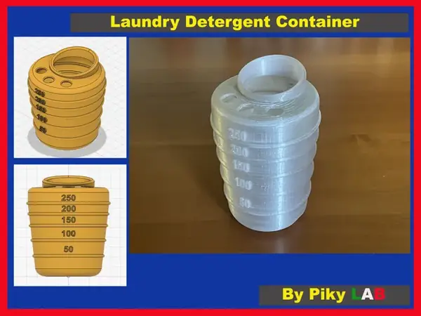 Laundry Detergent Container