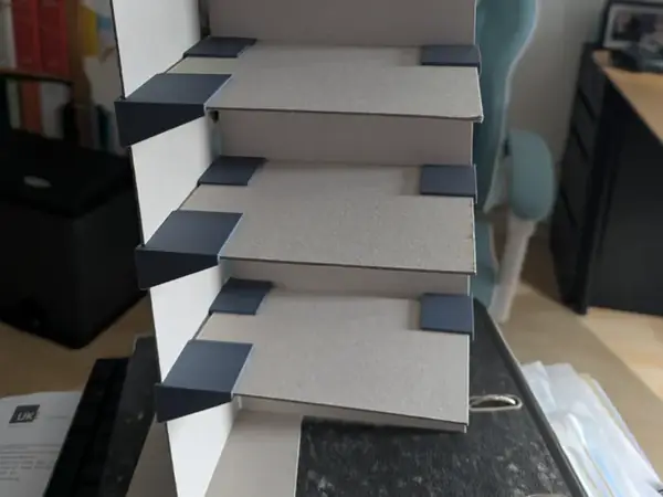 Cardboard Mini Shelf System