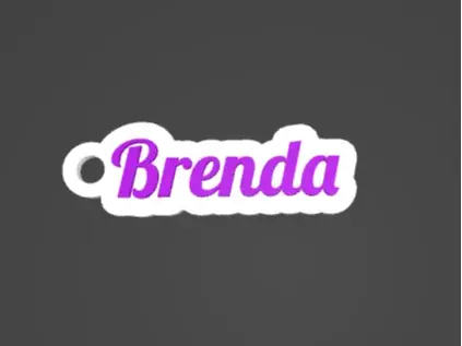 Custom Name Keychain