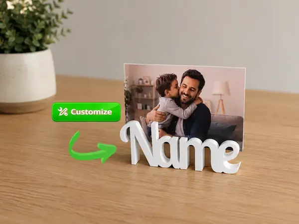 Personalized Name Photo Frame