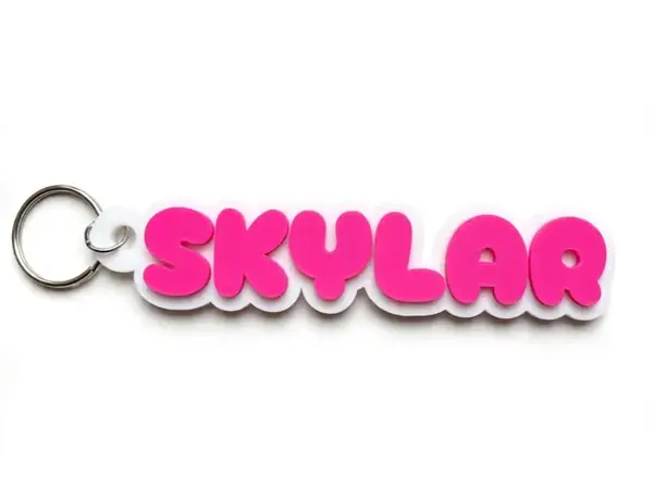 Custom Name Keychain – 10 Fonts