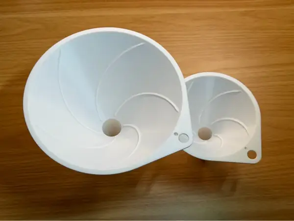 Custom Funnel with Vent and Guides