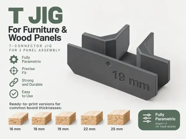 Custom T-Connector Woodworking Clamp