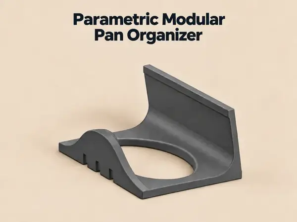 Custom Modular Pan Organizer